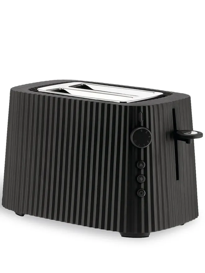 Alessi Alessi Plissé tonal toaster - Blackの商品画像