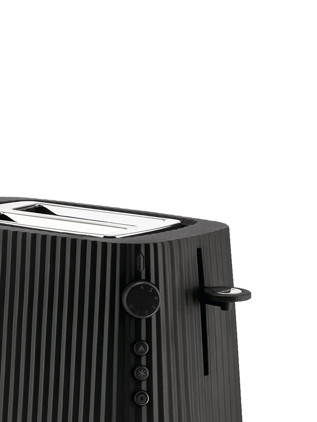 Alessi Plissé tonal toaster - Black - 画像2