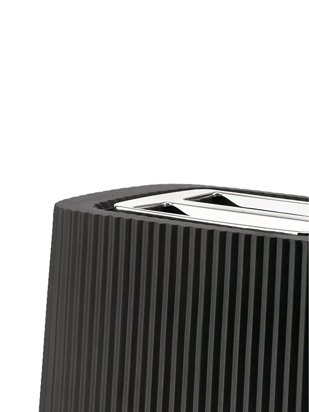Alessi Plissé tonal toaster - Black - 画像3