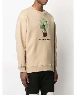 Pleasures Spike embroidery rib-trimmed sweatshirt - サムネイル3