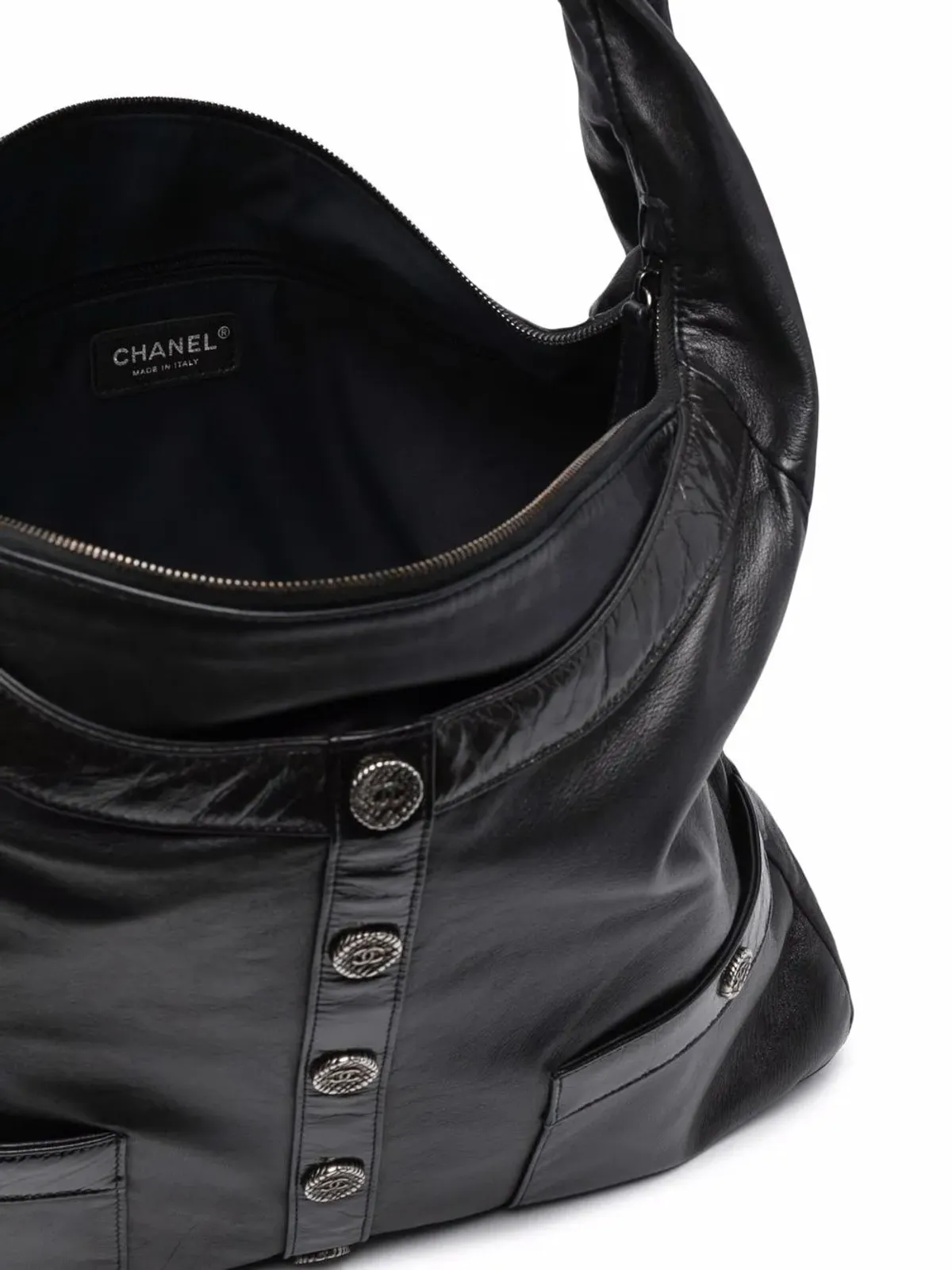CHANEL ビンテージ ガール シャネル ショルダーバッグ ブラック - 画像5