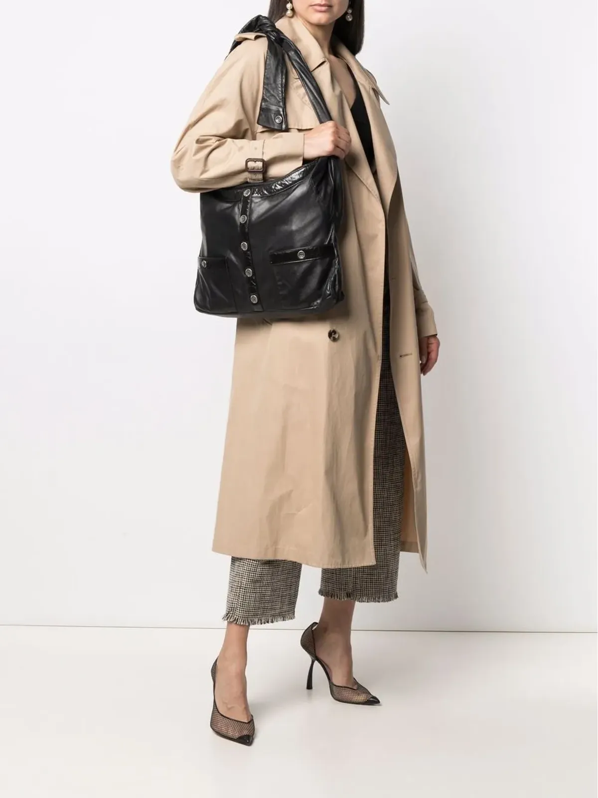 CHANEL ビンテージ ガール シャネル ショルダーバッグ ブラック - 画像2