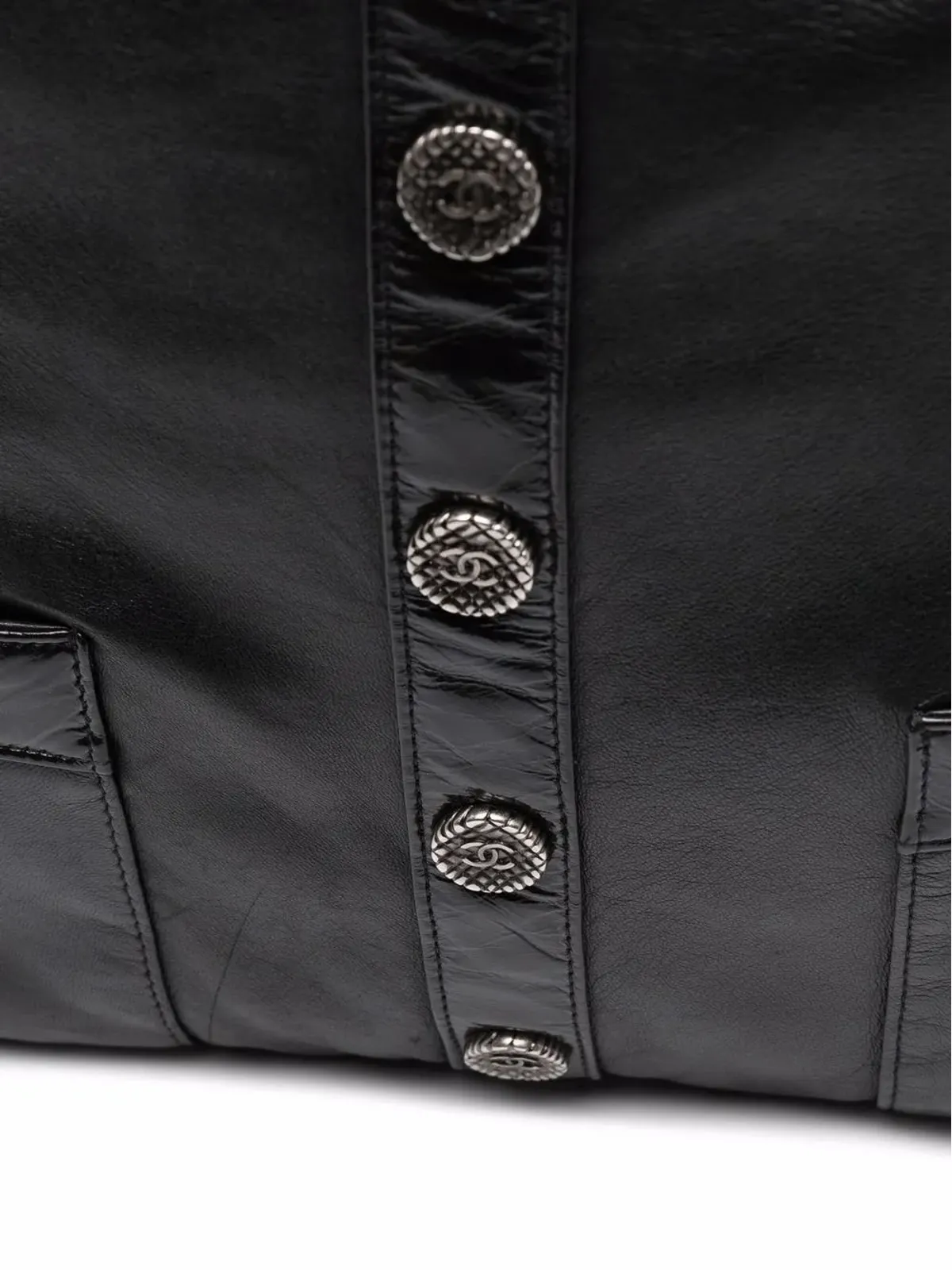 CHANEL ビンテージ ガール シャネル ショルダーバッグ ブラック - 画像4