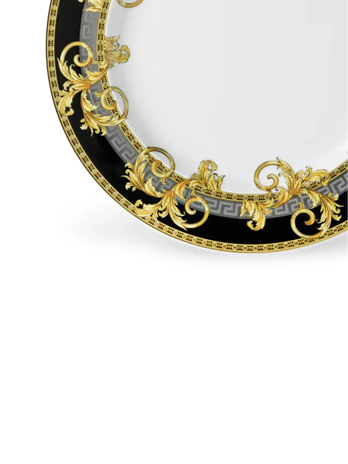Versace Home Prestige Gala porcelain plate - White - 画像2