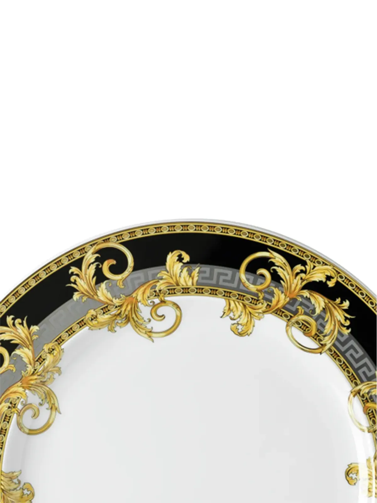 Versace Home Prestige Gala porcelain plate - White - 画像3