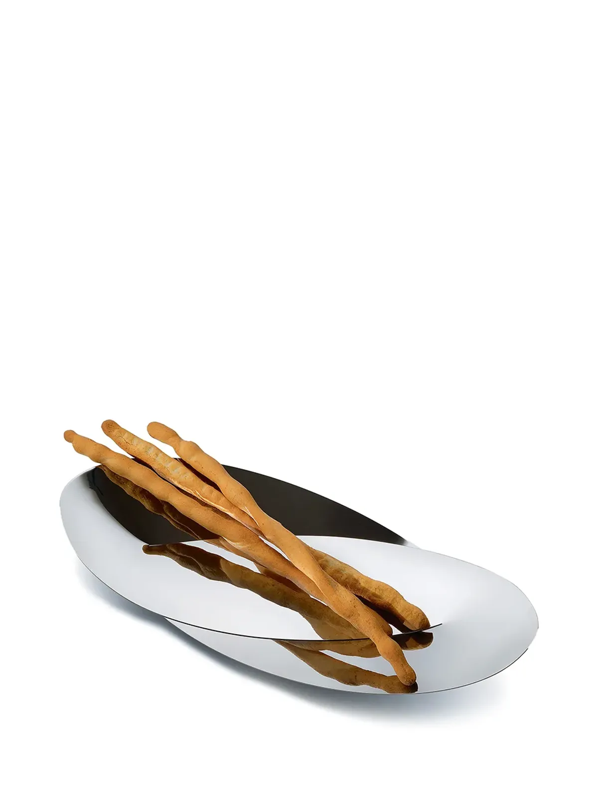 Alessi オクターブ パン籠ボウル - シルバー - 画像3