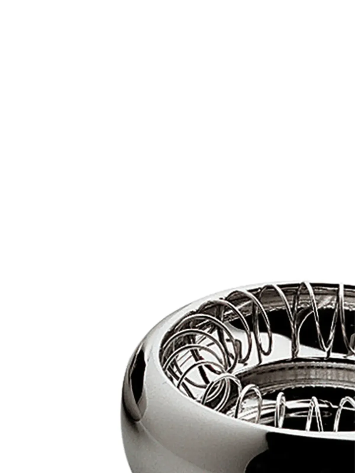 Alessi Spiral design ashtray - Silver - 画像2