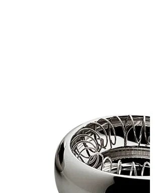 Alessi Spiral design ashtray - Silver - サムネイル2