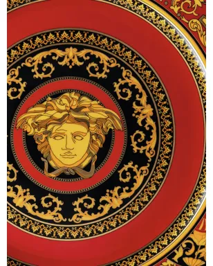 Versace メデューサ・サービスプレート レッド - サムネイル2