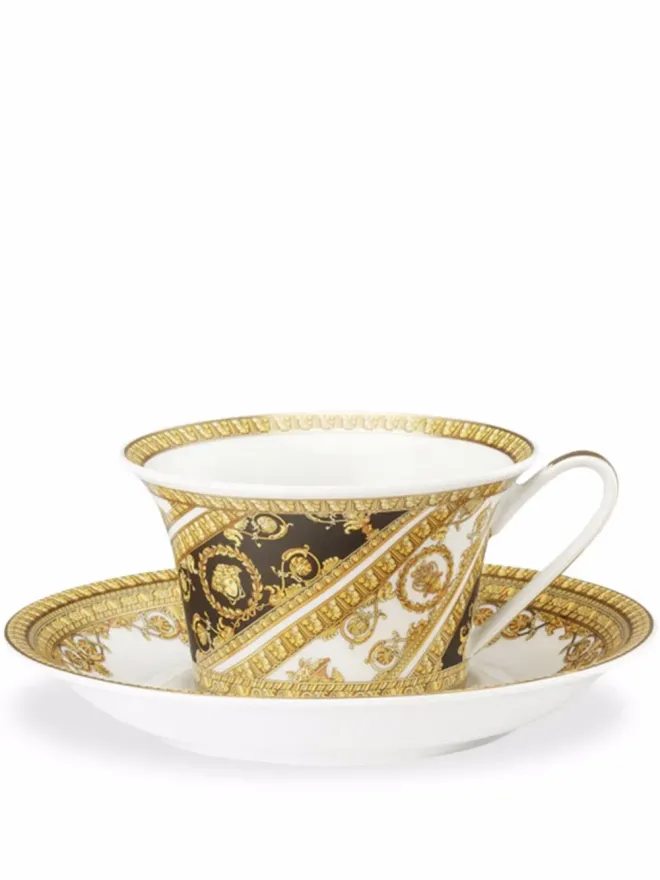 VERSACE Versace バロック ティーカップとソーサー - Whiteの商品画像