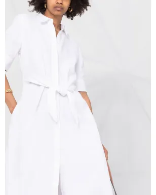 Lauren Ralph Lauren Wakana crop-sleeve shirt - White - サムネイル5