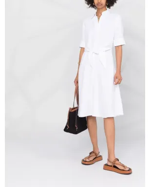 Lauren Ralph Lauren Wakana crop-sleeve shirt - White - サムネイル2