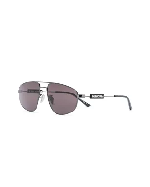 Balenciaga Eyewear ダブルブリッジ・パイロットフレーム サングラス - サムネイル3