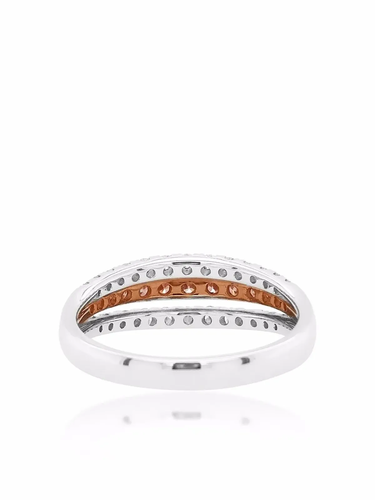 HYT Jewelry 18Kホワイトゴールド アーガイルピンクダイヤモンド リング - 画像5