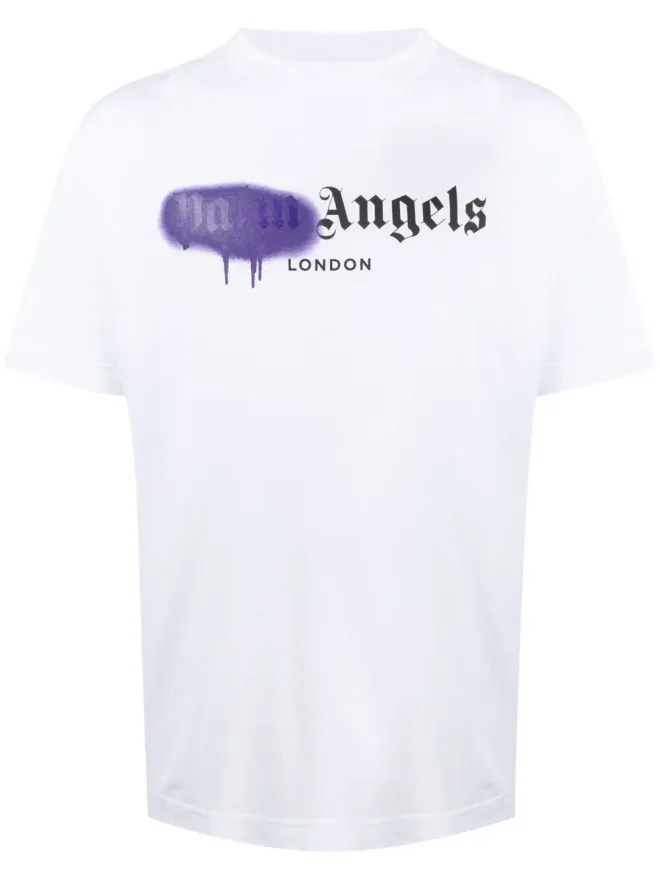 Palm Angels Palm Angels スプレー塗装プリント Tシャツの商品画像