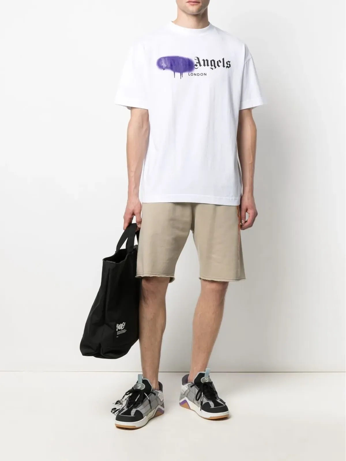 Palm Angels スプレー塗装プリント Tシャツ - 画像2