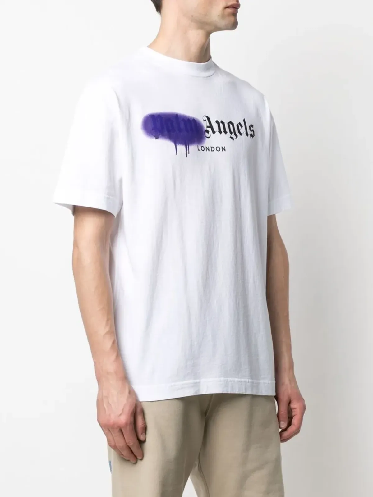 Palm Angels スプレー塗装プリント Tシャツ - 画像3