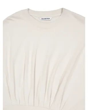 Balenciaga アシンメトリックヘム ミディドレス グレー - サムネイル4