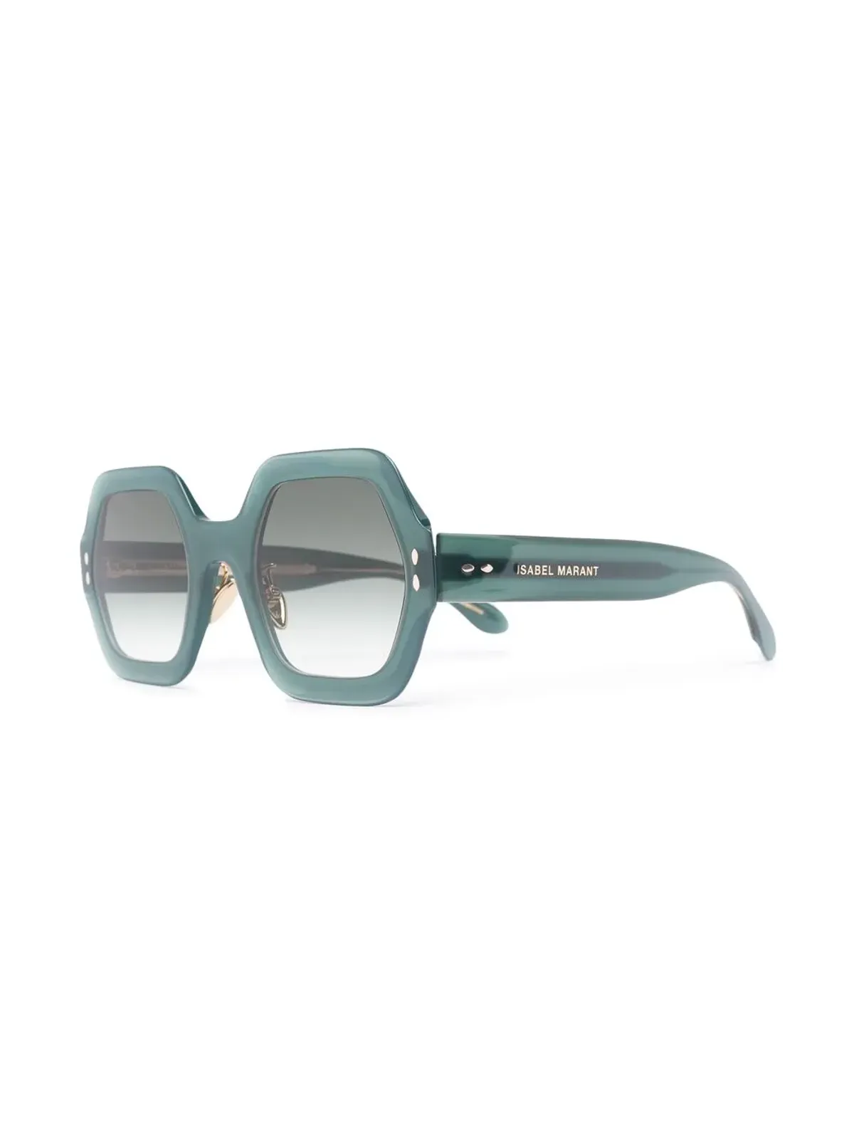 Isabel Marant Eyewear ポリッシュド オーバサイズフレーム サングラス - 画像2