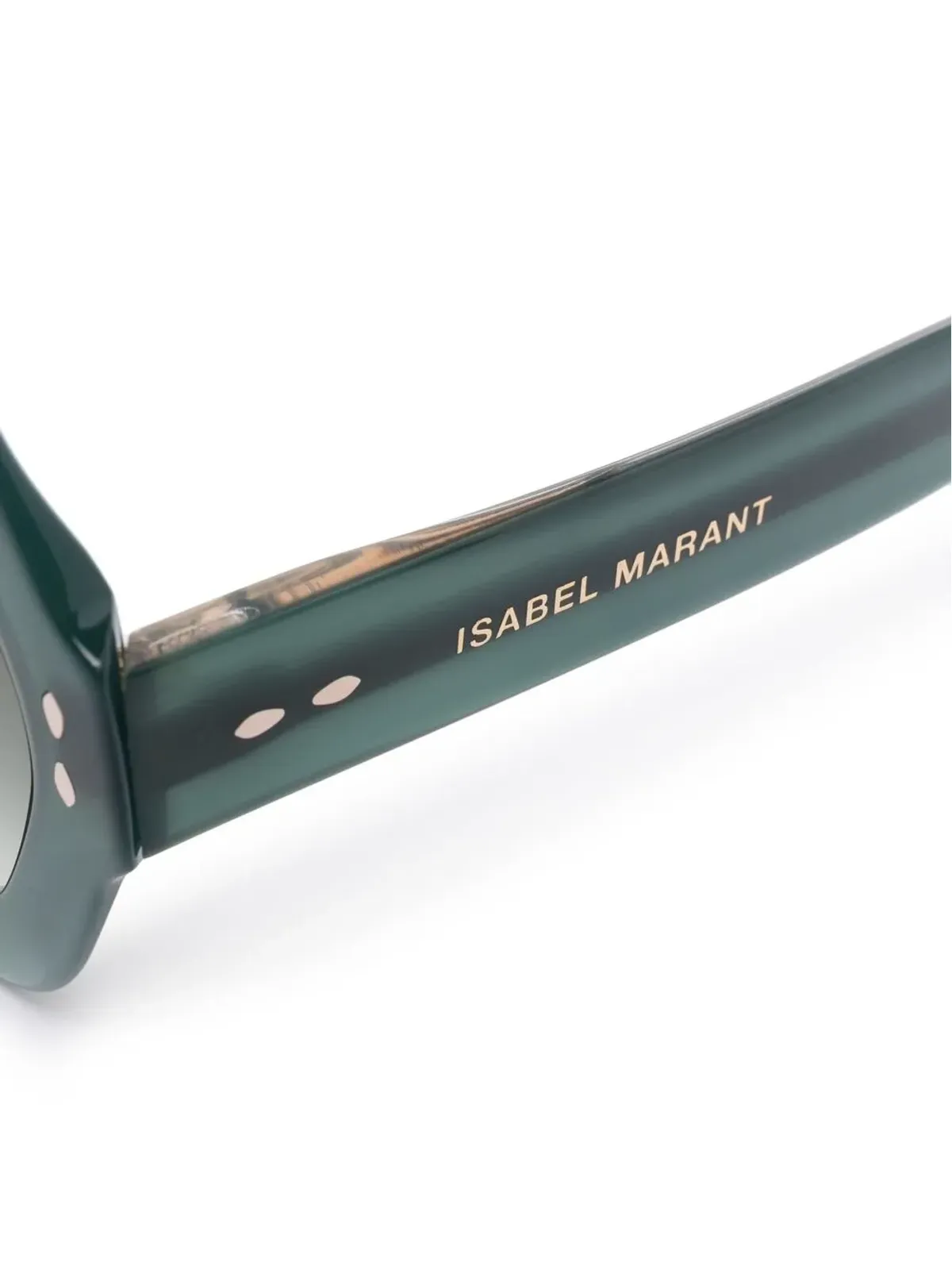 Isabel Marant Eyewear ポリッシュド オーバサイズフレーム サングラス - 画像3
