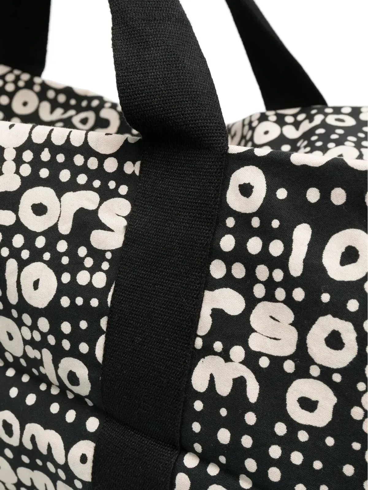 10 CORSO COMO 大ロゴプリント ホールドオール - ブラック - 画像4