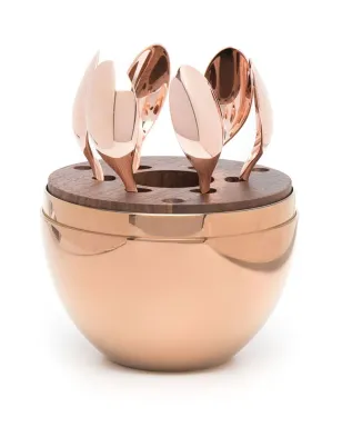 Christofle Mood Precious Coffee espresso spoon (set of six) - Gold - サムネイル2