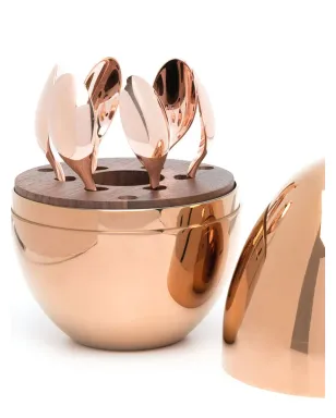 Christofle Mood Precious Coffee espresso spoon (set of six) - Gold - サムネイル3