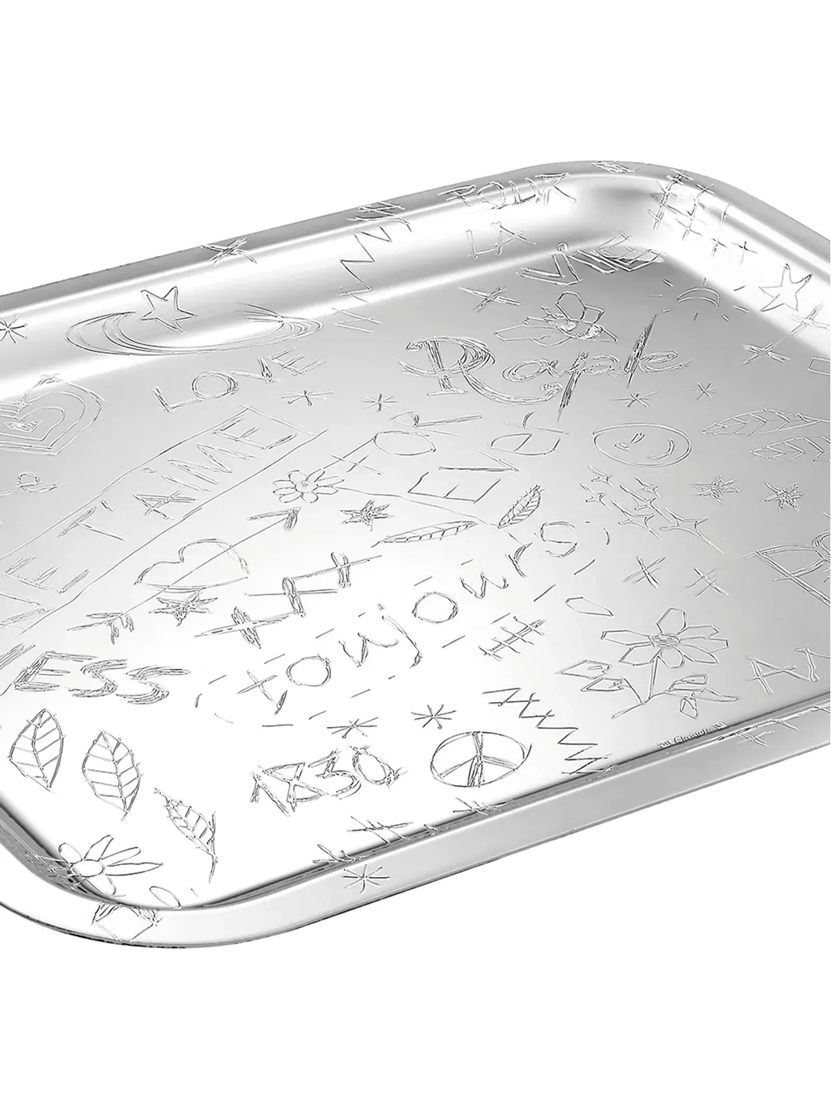 Christofle グラフィティ レクタンギュラートレイ - 画像3