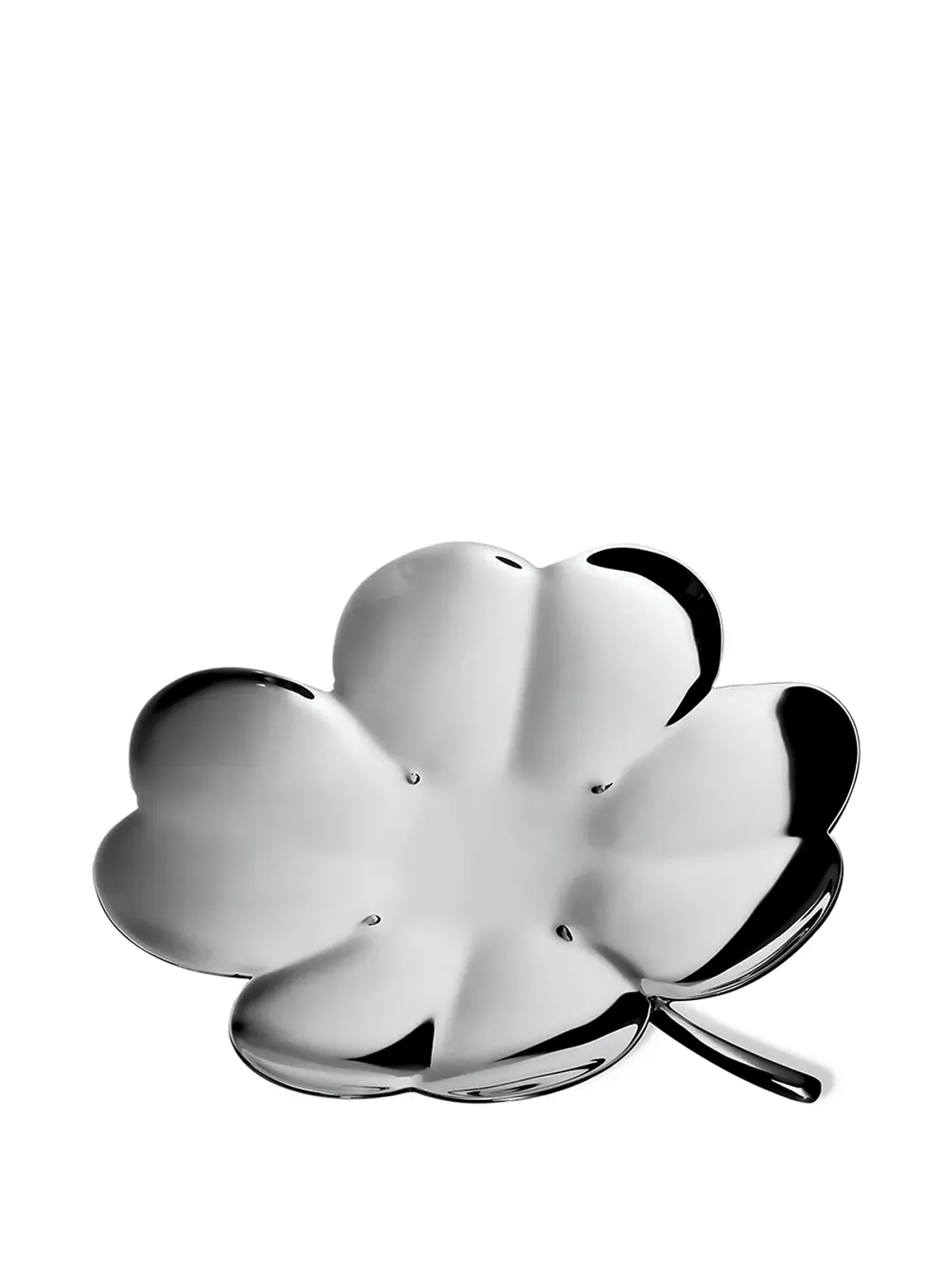Christofle Trèfle 4 Feuilles clover bowl - Silver - 画像2
