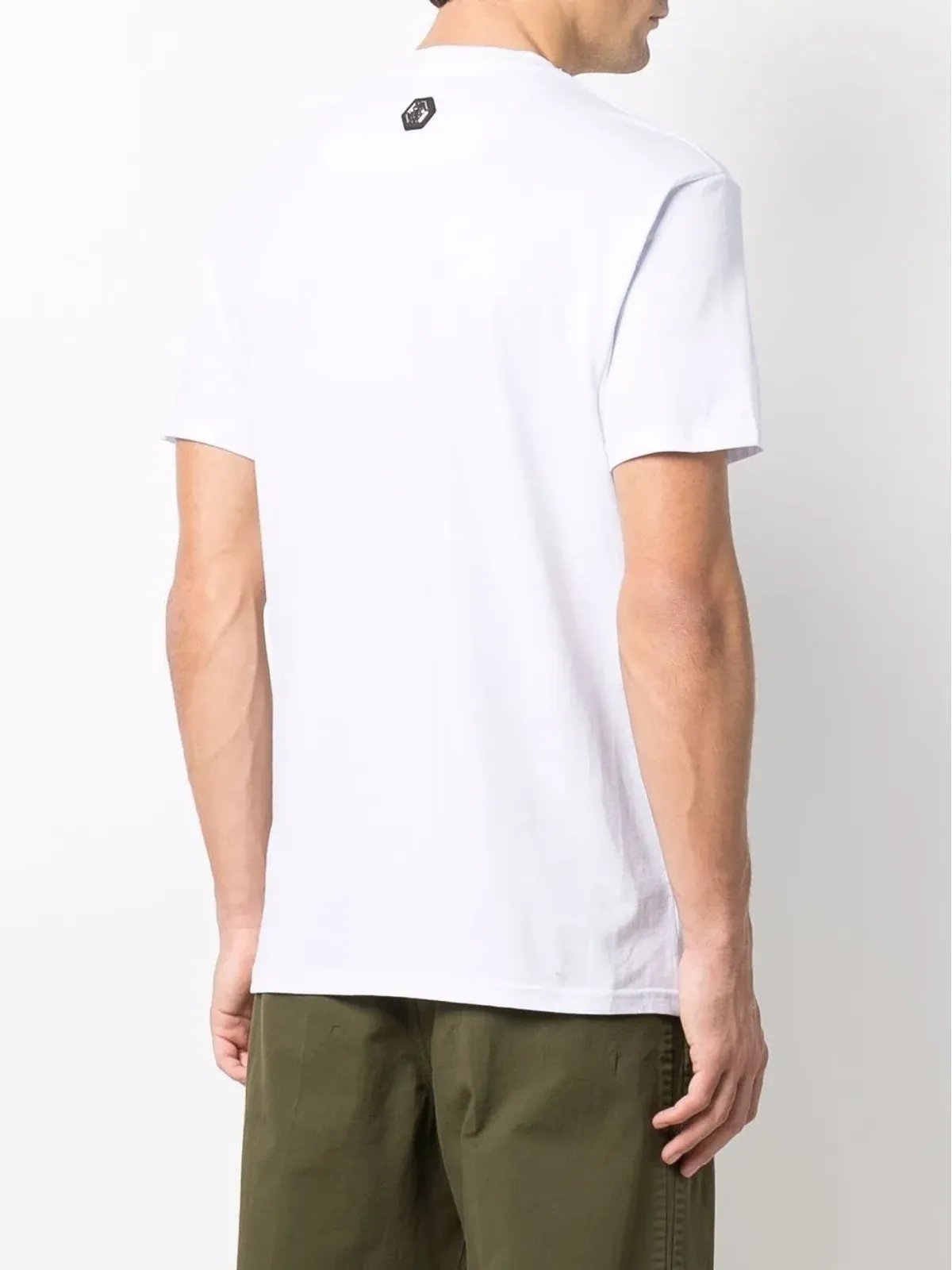 Philipp Plein ドクロプリント コットンTシャツ - ホワイト - 画像5