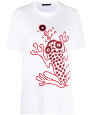 10 CORSO COMO フロッグプリント ロゴ Tシャツ - サムネイル1