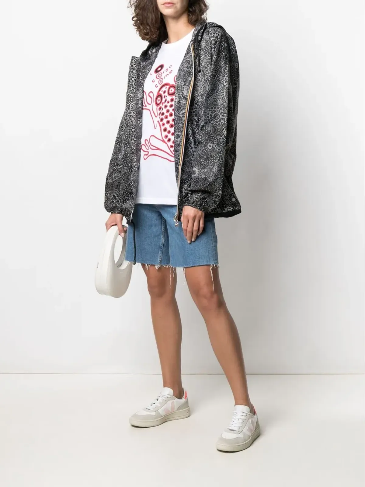10 CORSO COMO フロッグプリント ロゴ Tシャツ - 画像2