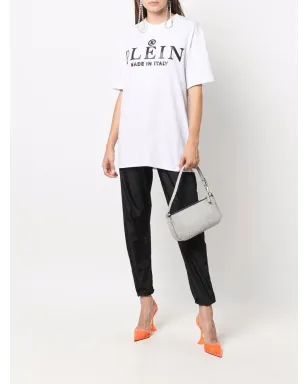 Philipp Plein Made in Italy ロゴプリント Tシャツ - White - サムネイル3