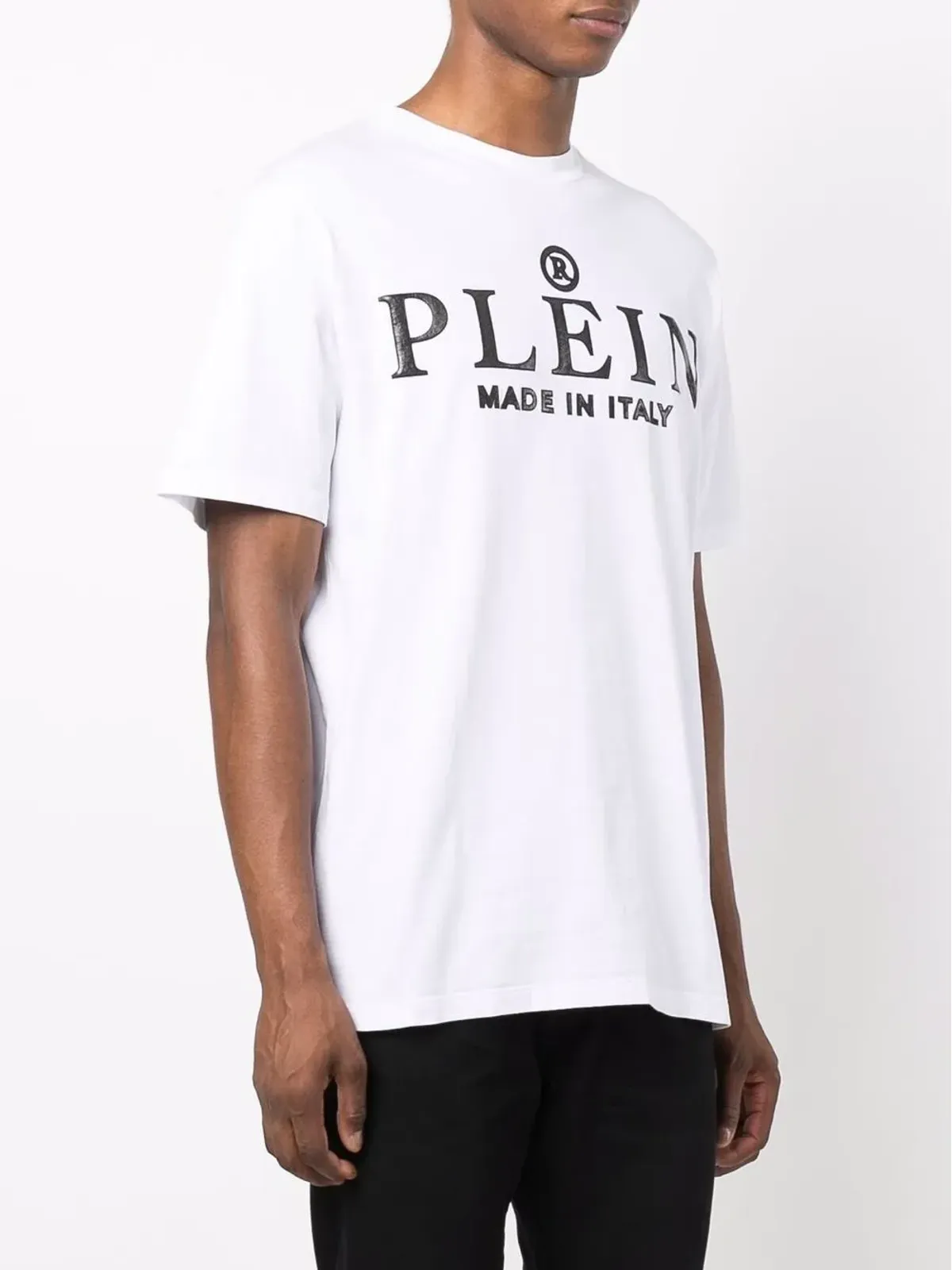 Philipp Plein Made in Italy ロゴプリント Tシャツ - White - 画像4