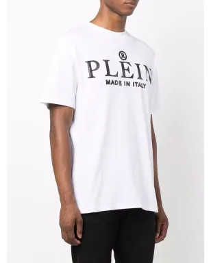 Philipp Plein Made in Italy ロゴプリント Tシャツ - White - サムネイル4