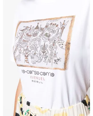 10 CORSO COMO Seoul shopプリントTシャツ - サムネイル5