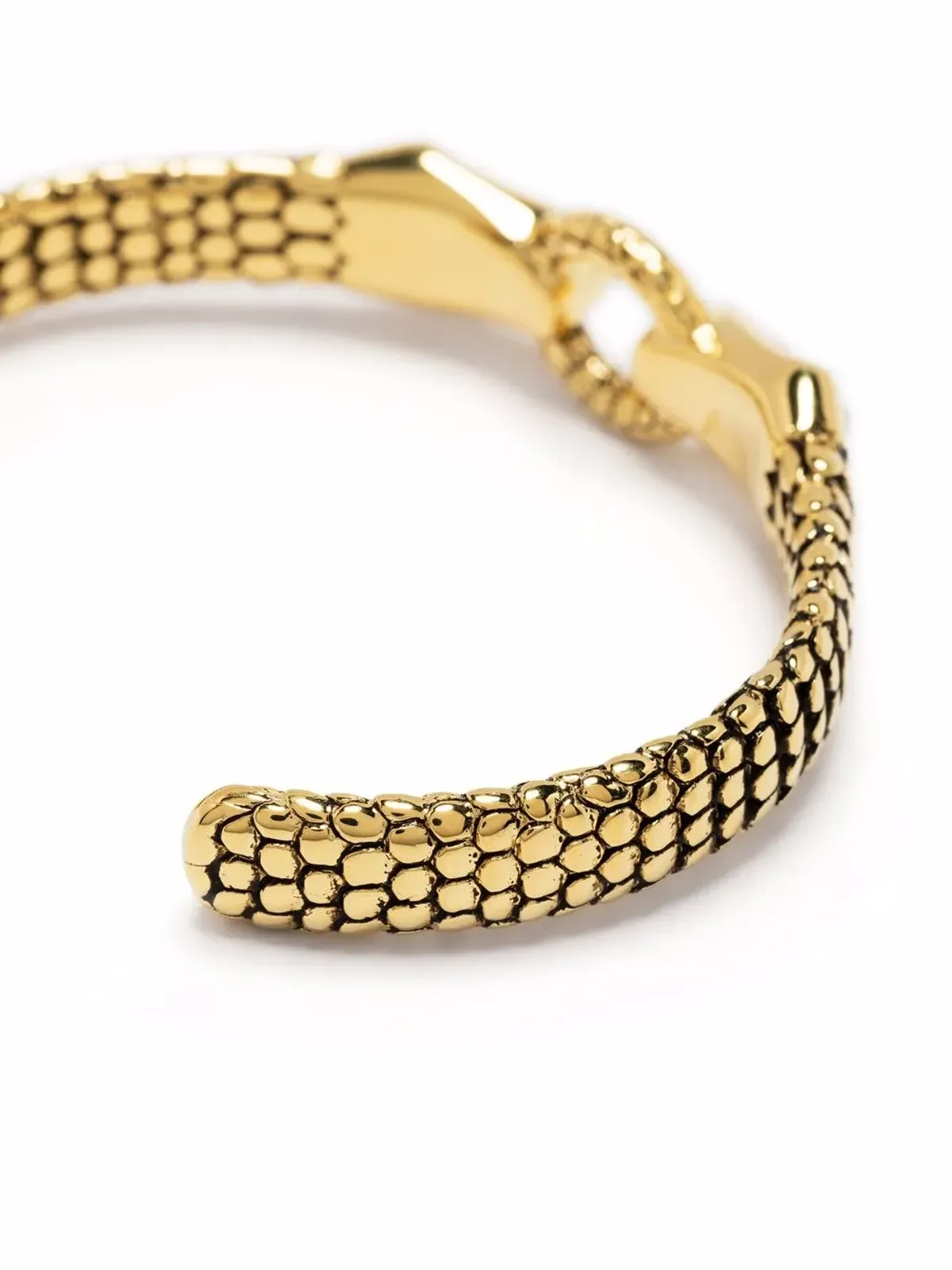 Aurelie Bidermann タオ ダブルスネーク カフ - ゴールド - 画像3