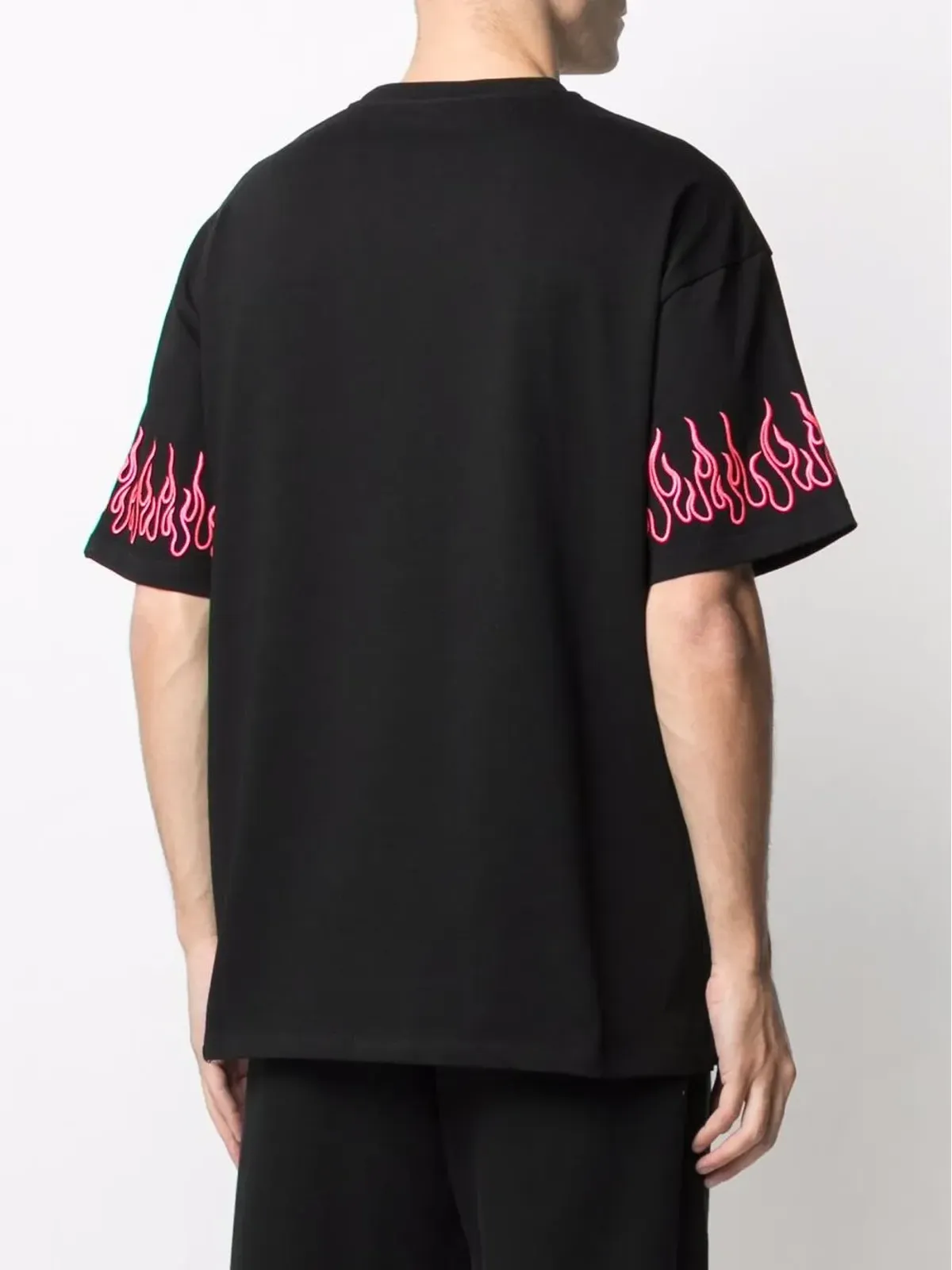 Vision Of Super 炎プリント コットンTシャツ - 画像4