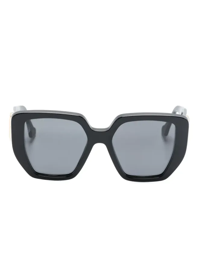 Gucci Eyewear Gucci Eyewear ダブルG オーバーサイズフレーム サングラスの商品画像