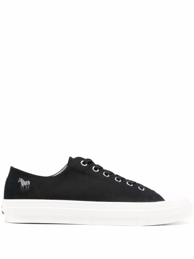 PS Paul Smith PS Paul Smith 刺繍ゼブラ柄 ローカットスニーカーの商品画像