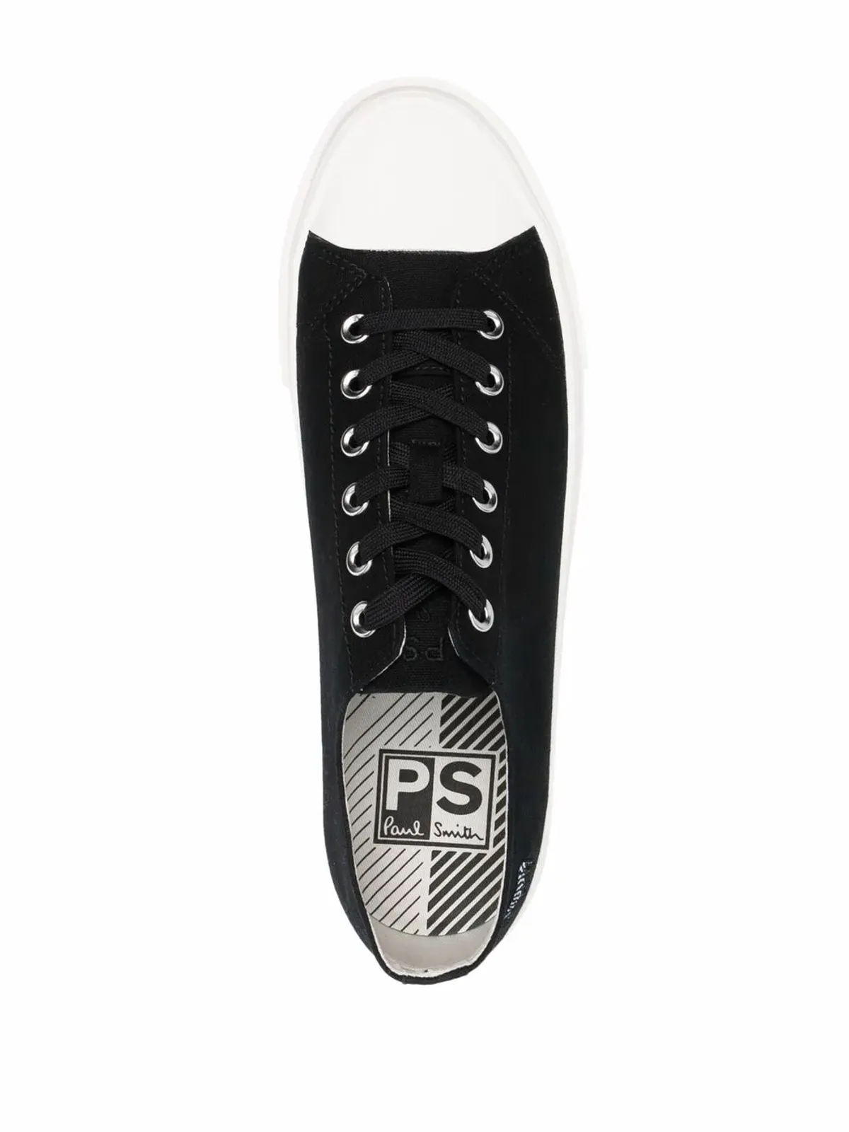 PS Paul Smith 刺繍ゼブラ柄 ローカットスニーカー - 画像4