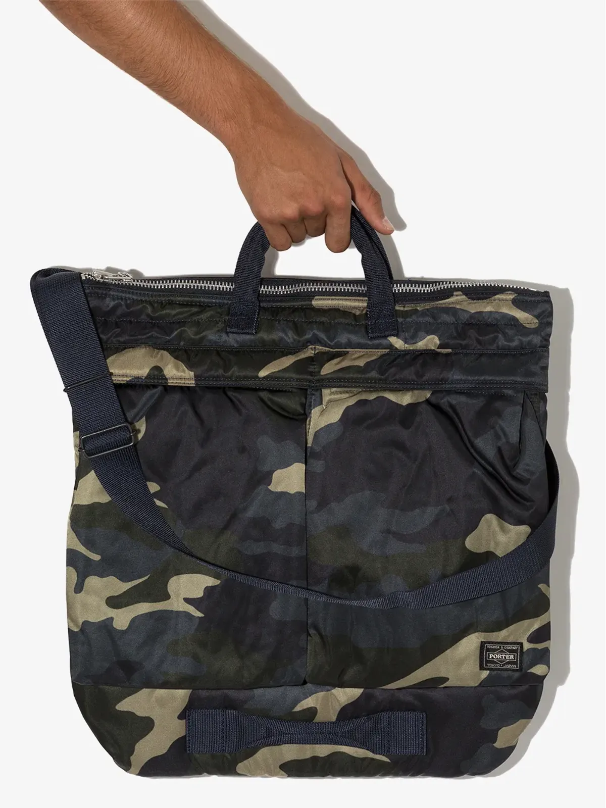 Porter-Yoshida & Co. ヘルメットカモフラージュ トートバッグ - 画像4