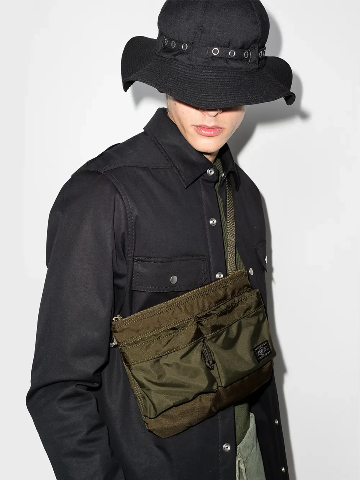 Porter-Yoshida & Co. Flying Ace two-way shoulder bag - 画像2