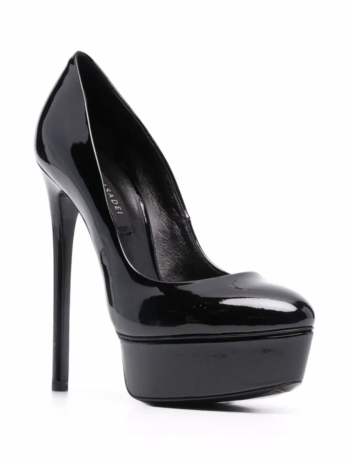Casadei Blade glossy stiletto pumps - Black - 画像2