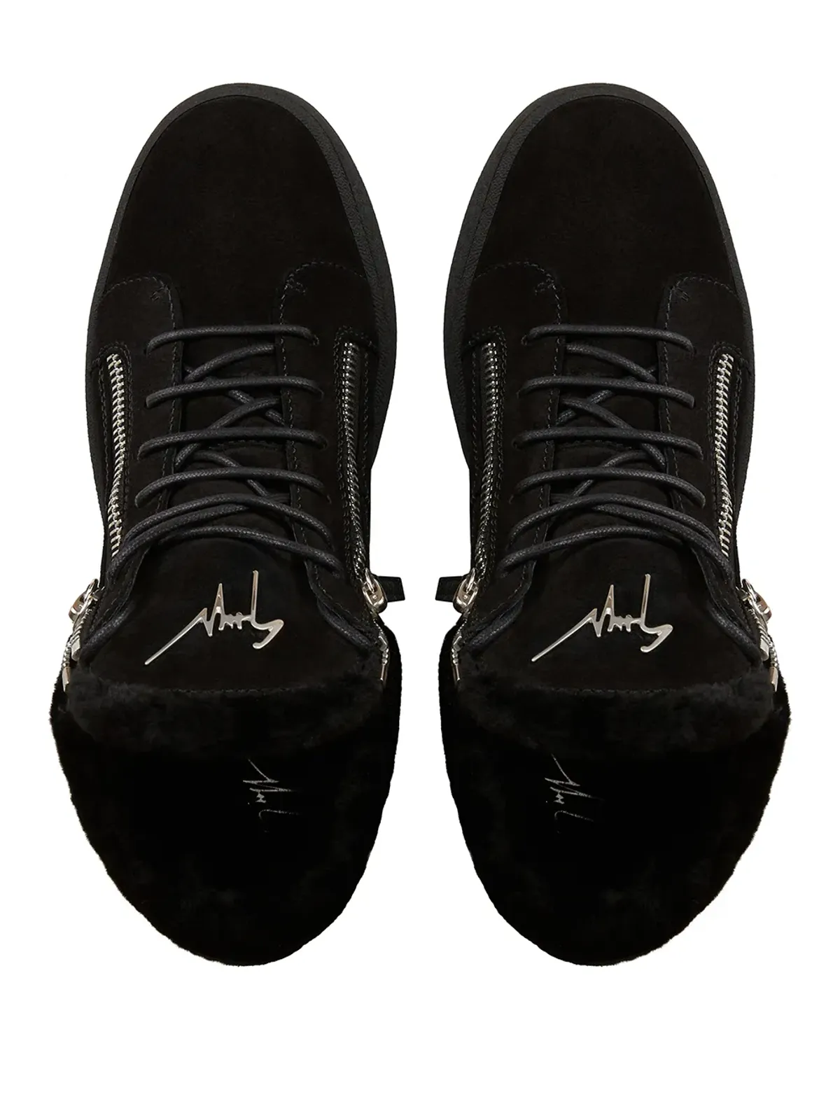 Giuseppe Zanotti クリス ウィンター ミッドトップ スニーカー - 画像4