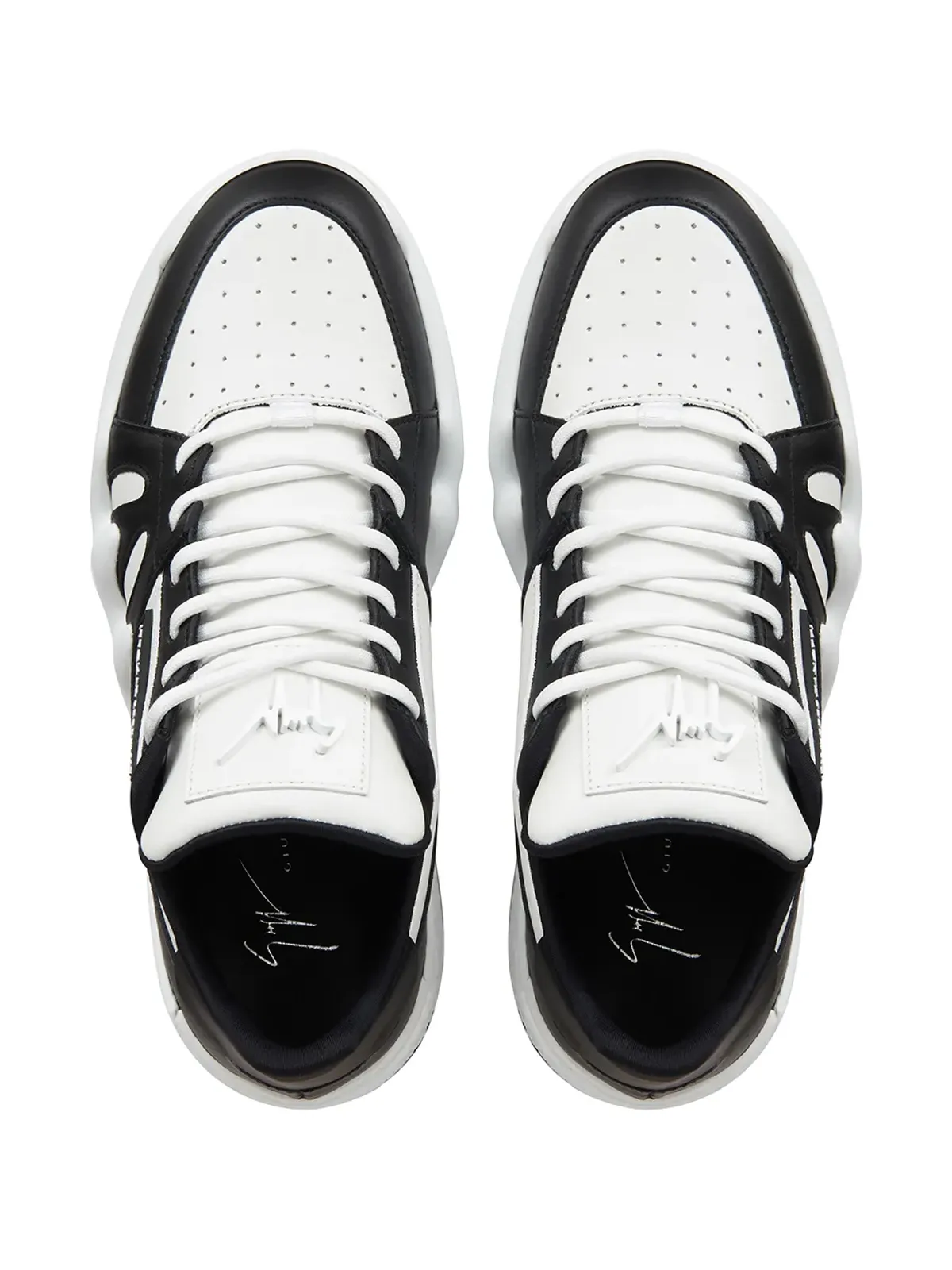 Giuseppe Zanotti タロン ロー・トップスニーカー - ホワイト - 画像4