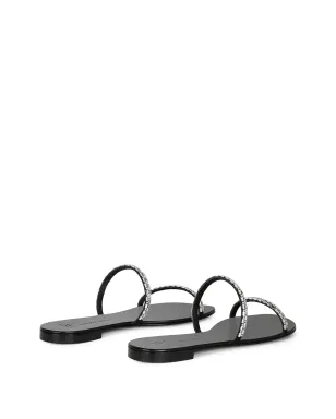 Giuseppe Zanotti Mauritia 装飾付きフラットサンダル - サムネイル3