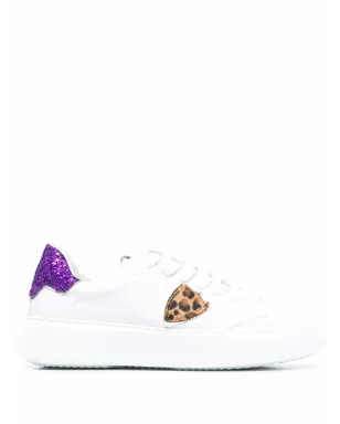 Philippe Model Paris Temple Veau ロー・トップスニーカー - サムネイル1