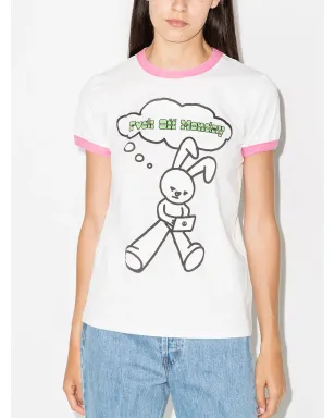 Natasha Zinko グラフィックプリント コットンTシャツ - サムネイル2