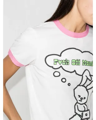 Natasha Zinko グラフィックプリント コットンTシャツ - サムネイル4